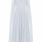 Clover Cape Sleeve Ankle Gown