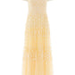 Clover Short Sleeve Ankle Gown