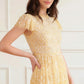 Clover Short Sleeve Ankle Gown
