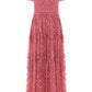 Clover Short Sleeve Ankle Gown