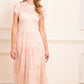 Clover Short Sleeve Ankle Gown