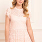 Clover Short Sleeve Ankle Gown
