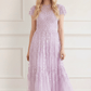 Clover Short Sleeve Ankle Gown