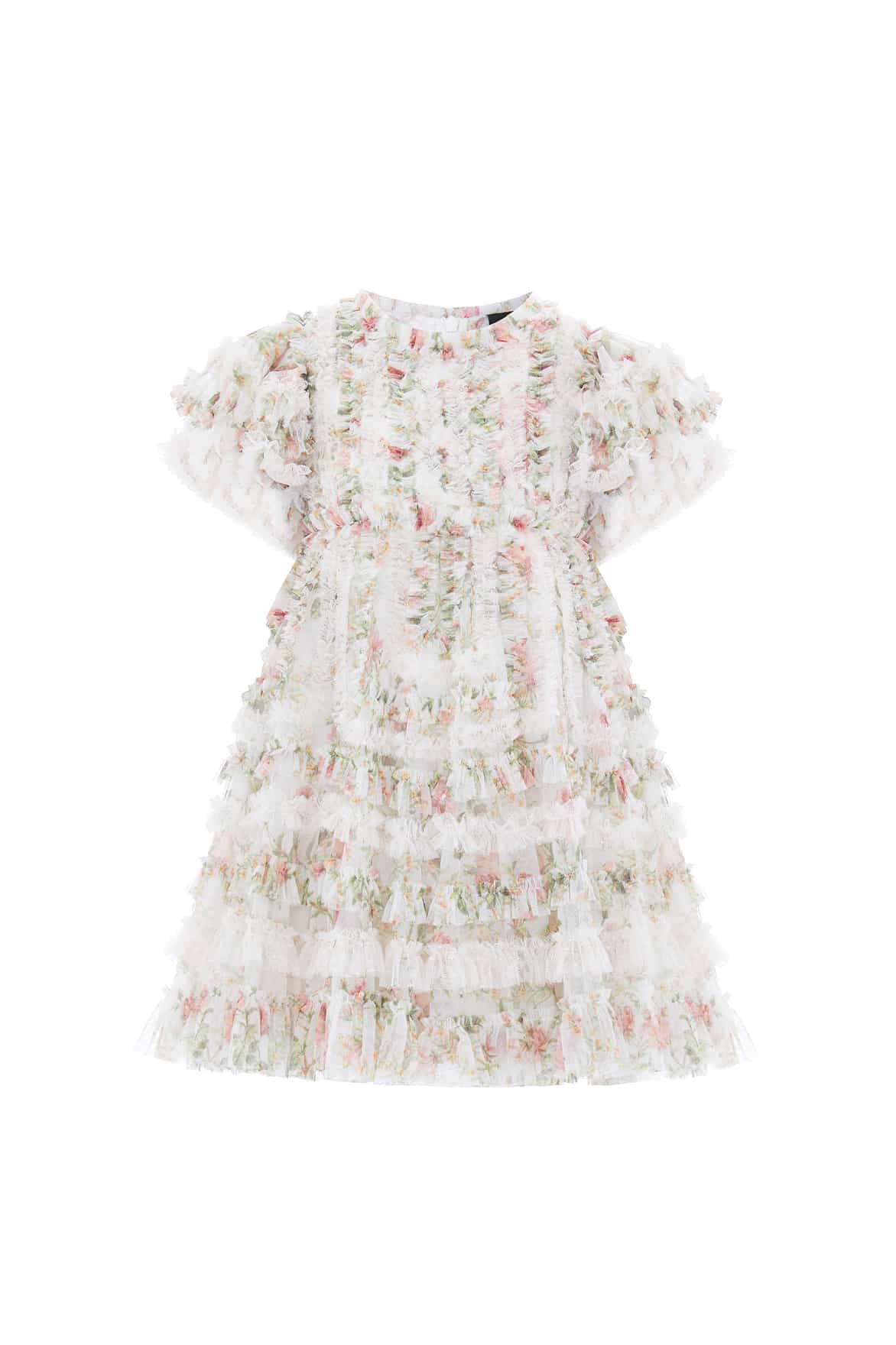 Colette's La Vie En Rose Short Sleeve Kids Dress