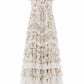 Colette's La Vie En Rose Round Neck Short Sleeve Gown