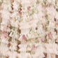 Colette's La Vie En Rose Round Neck Short Sleeve Gown