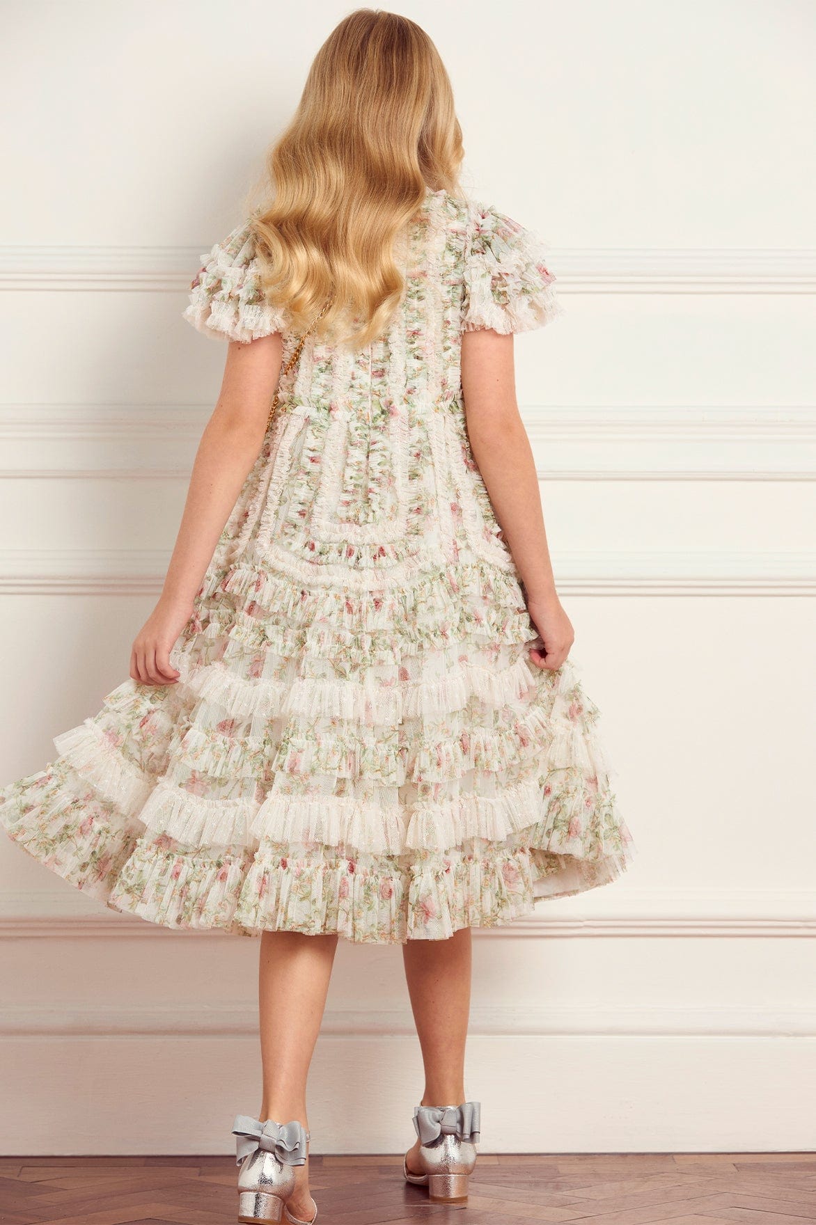 Colette's La Vie En Rose Short Sleeve Kids Dress