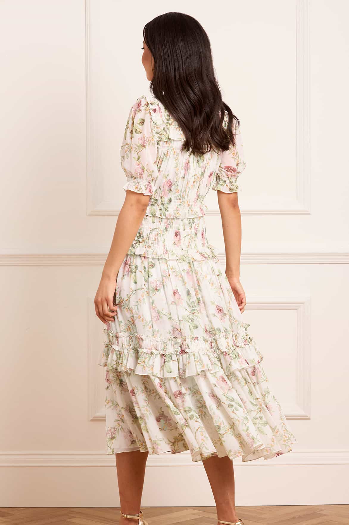 Colette's Rose Emilia Georgette Ballerina Dress