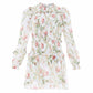 Colette's Rose Emilia Georgette Micro Mini Dress