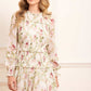 Colette's Rose Emilia Georgette Micro Mini Dress