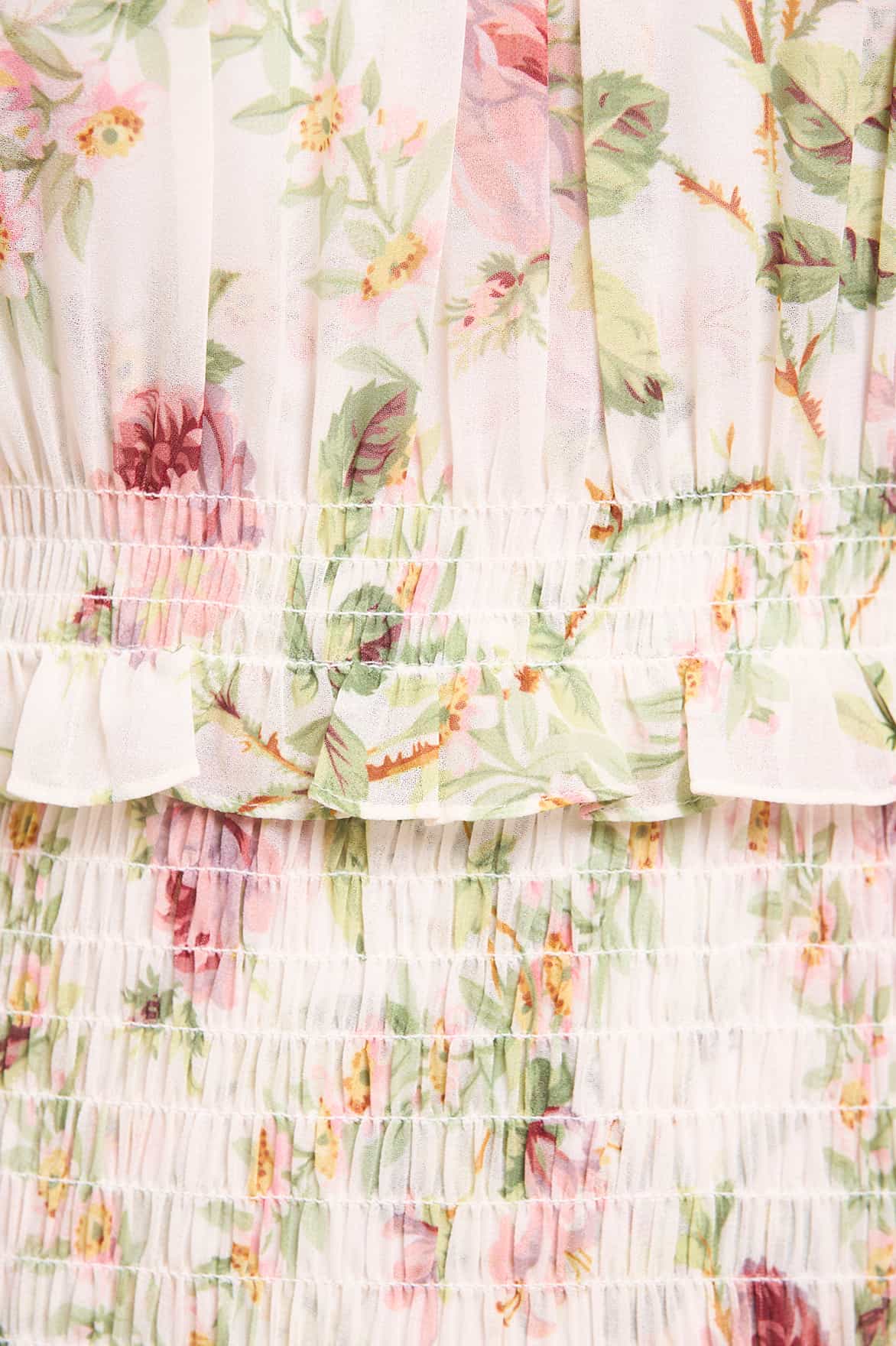 Colette's Rose Emilia Georgette Micro Mini Dress