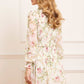 Colette's Rose Emilia Georgette Micro Mini Dress