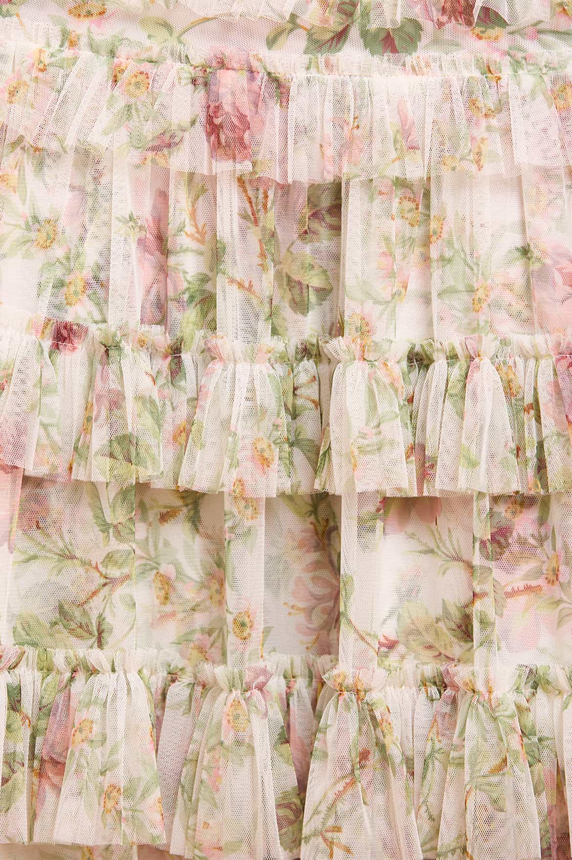 Colette's Rose Short Sleeve Ankle Gown