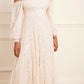 Confetti Gloss Off-Shoulder Gown