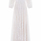 Confetti Gloss Off-Shoulder Gown