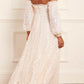 Confetti Gloss Off-Shoulder Gown