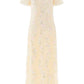 Confetti Puff Sleeve Ankle Gown