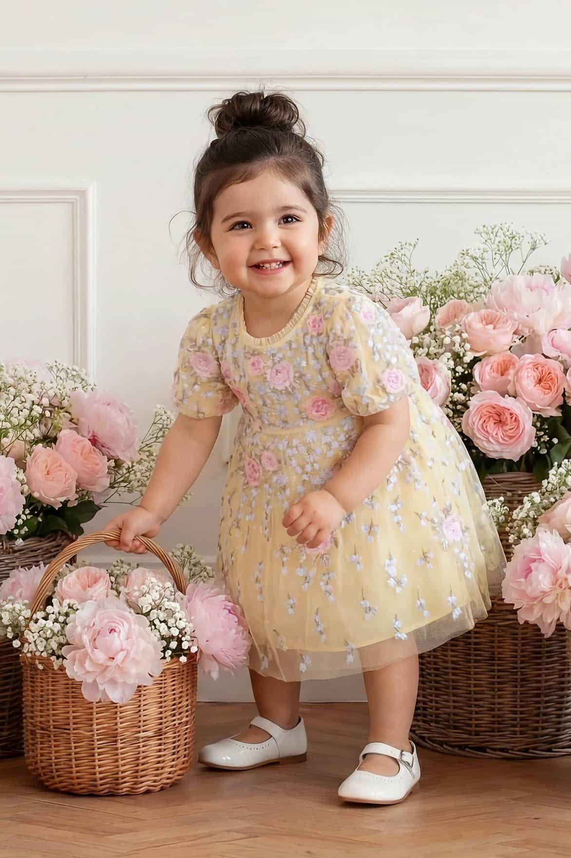 Cressida Embroidery Baby Dress