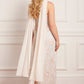 Cressida Embroidery Strapless Ankle Gown