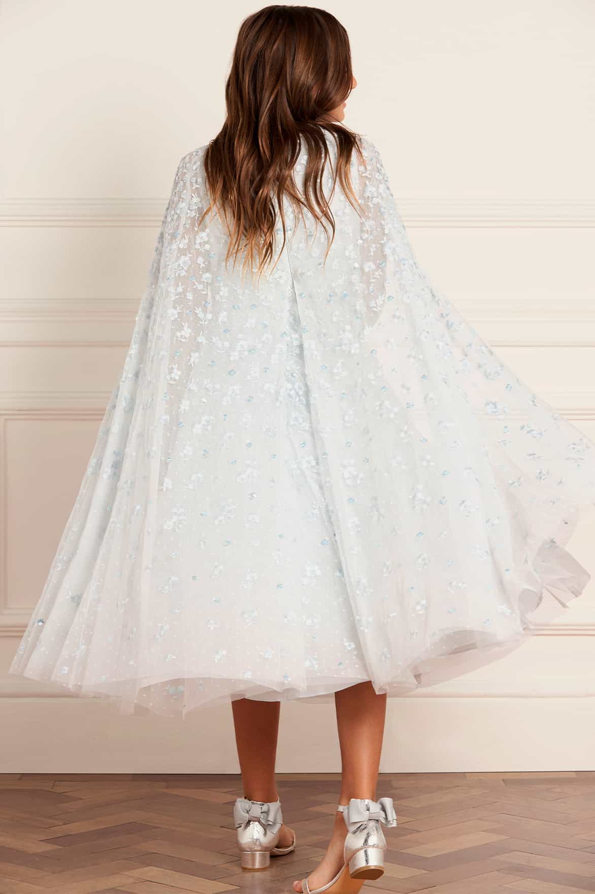 Dahlia Clover Cape Kids Dress