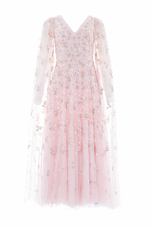 Dahlia Ditsy Ankle Gown
