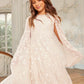 Dahlia Ditsy Cape Kids Dress
