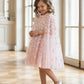 Dahlia Ditsy Cape Kids Dress