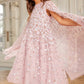 Dahlia Ditsy Cape Kids Dress