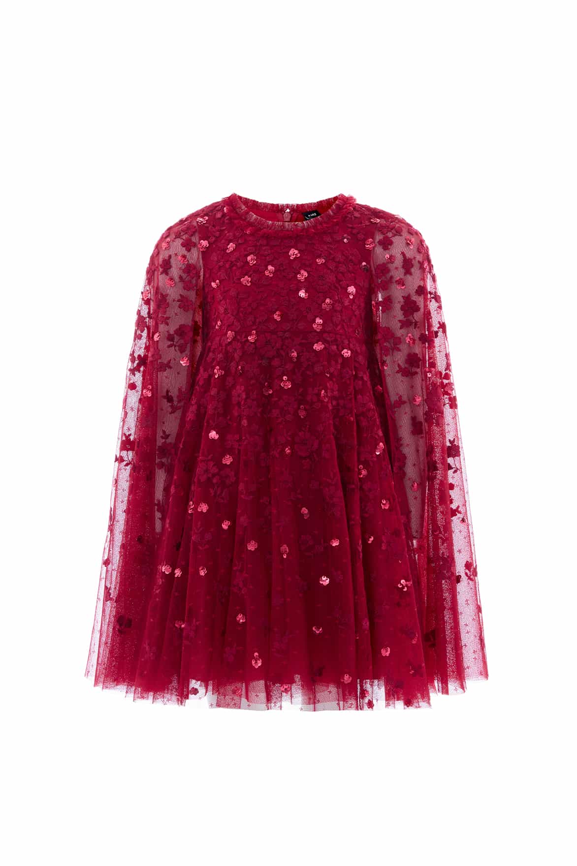 Dahlia Ditsy Cape Kids Dress