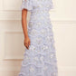 Daisy Wave Ankle Gown