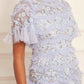 Daisy Wave Ankle Gown