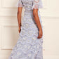 Daisy Wave Ankle Gown