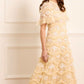 Daisy Wave Ankle Gown