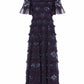 Daisy Wave Ankle Gown