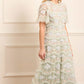Daisy Wave Ankle Gown