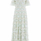 Daisy Wave Ankle Gown