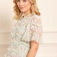 Daisy Wave Ankle Gown