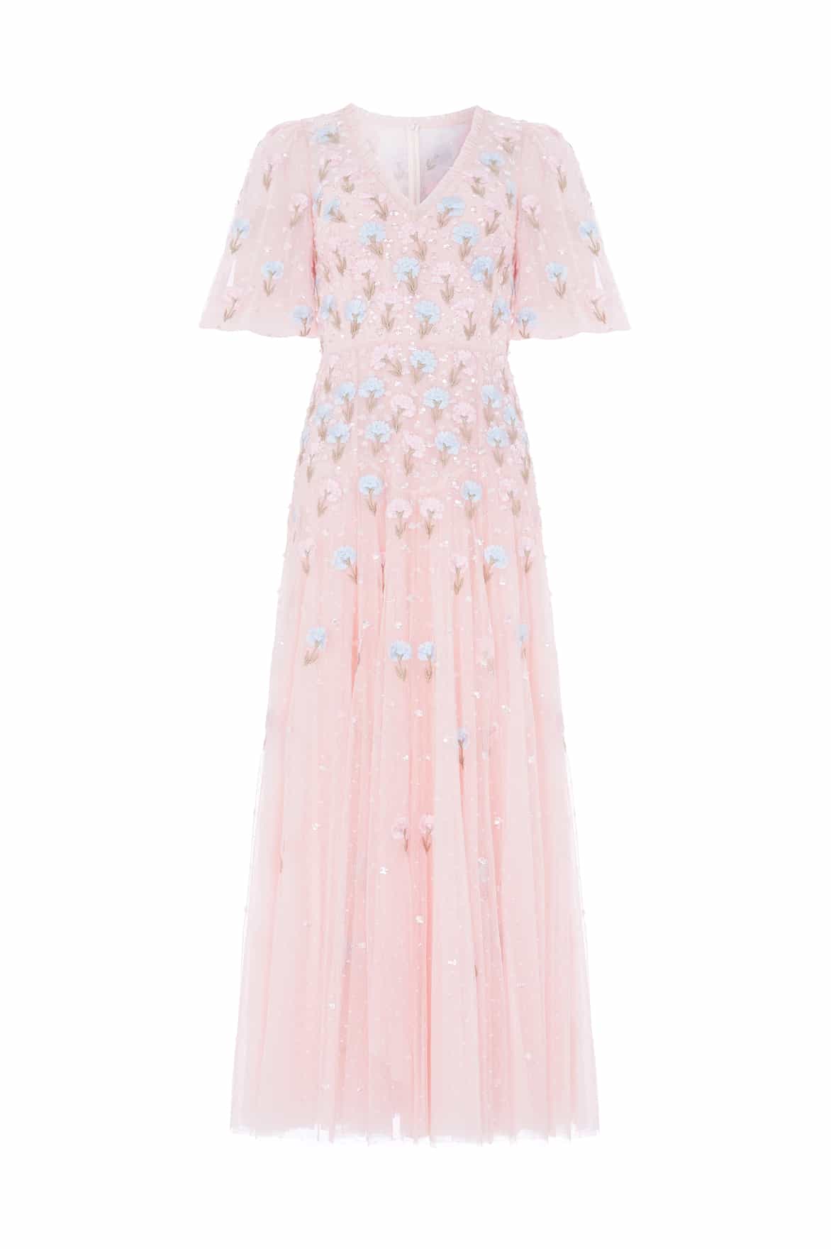 Dandelion Ditsy Ankle Gown