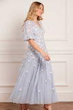 Dandelion Ditsy Ankle Gown