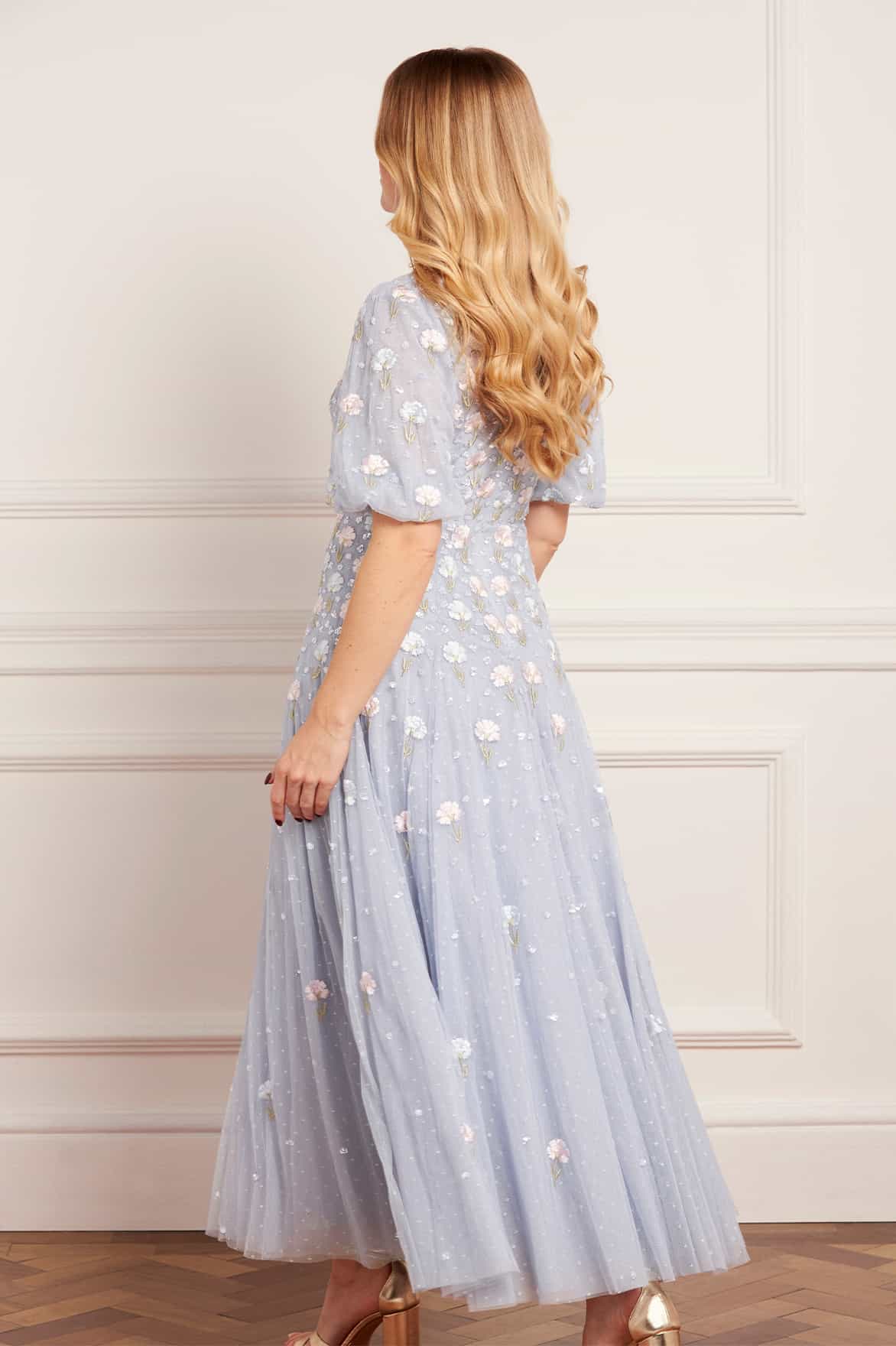 Dandelion Ditsy Ankle Gown