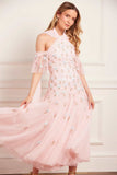 Dandelion Ditsy Halter-Neck Ballerina Dress