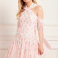 Dandelion Ditsy Halter-Neck Micro Mini Dress