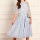 Dandelion Ditsy Off-Shoulder Kids Dress