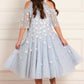 Dandelion Ditsy Off-Shoulder Kids Dress
