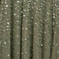 Dappled Sequin Cape Ankle Gown
