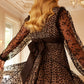 Dappled Sequin Long Sleeve Kids Dress