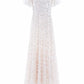 Deco Dot Gloss Ankle Gown