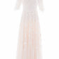 Dahlia Ditsy Short Cape Ankle Gown