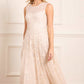 Dahlia Ditsy Short Cape Ankle Gown