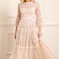 Dragonfly Garden Ankle Gown